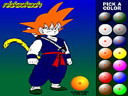 dragon ball z painting coloring game online free