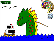nessie coloring game online free