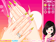 cool nail design girl free game on line