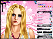 make up avril lavigne pop rock star game online