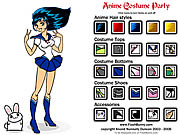 anime costume party dress up game girls