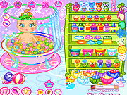 baby bathing time to sleep free game online