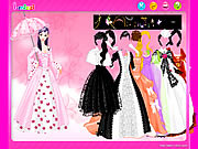 dress up umbrella gown free online game