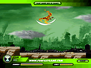 ben 10 alien force the city fall down game online