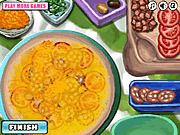 barbie cooking pizza free online game