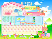 barbie house furniture rooms free online game