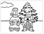father christmas picture coloring sheets 32