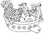 fruit basket picture coloring pages 7