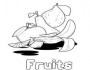 fruit basket picture coloring pages 3