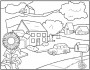house picture coloring pages 5