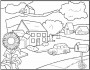 house picture coloring pages 35