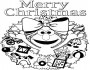merry christmas picture coloring sheets 38