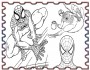 spiderman picture coloring 1