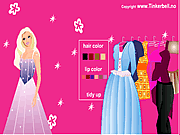 tinkerbell barbie dress up game flash online