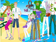 find romantic beach game dress up girls online fre