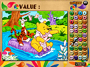 winnie and friends coloring math game online free