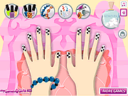 l girl manicure nail free game on line