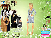 society lady hair styles and dress up free game on