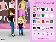 dress up shopping with mom game online