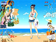 summer time dress up free girl game online