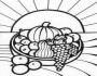 fruit basket picture coloring pages 4