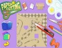 paper cutting flash game drawing online